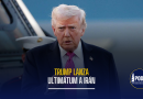 Donald Trump, emitió un ultimátum directo a la Guardia Revolucionaria de Irán