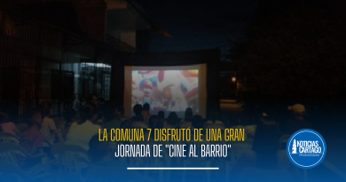 La comuna 7 disfrutó de una gran jornada de «Cine al Barrio»