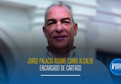 Jorge Palacio asume como Alcalde encargado de Cartago