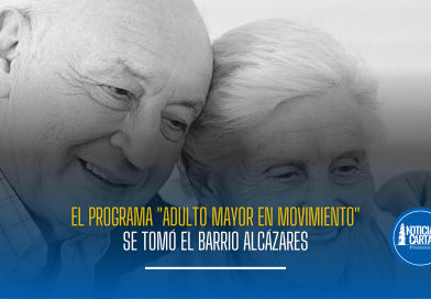 El programa «Adulto Mayor en Movimiento» se tomó el barrio Alcázares