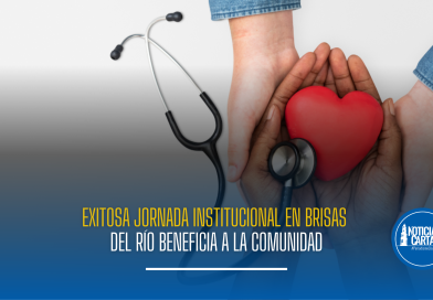 Exitosa jornada institucional en Brisas del Río beneficia a la comunidad