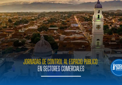 Jornadas de control al espacio público en sectores comerciales