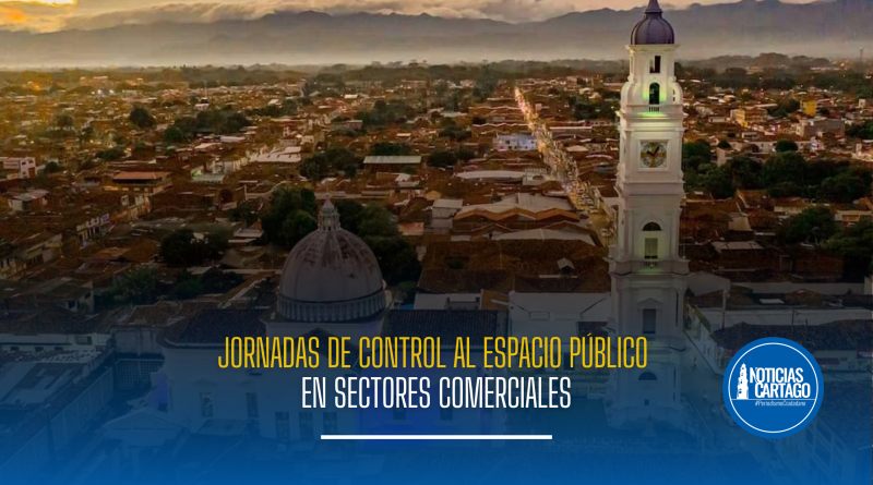 Jornadas de control al espacio público en sectores comerciales