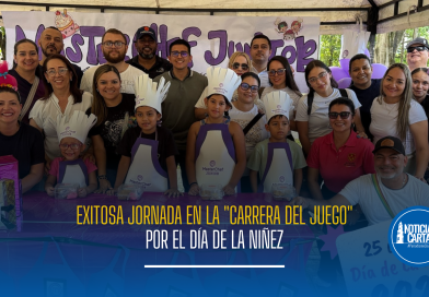 Exitosa jornada en la «Carrera del Juego» por el Día de la Niñez