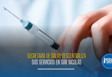 Secretaría de Salud descentraliza sus servicios y llega a la comunidad de San Nicolás