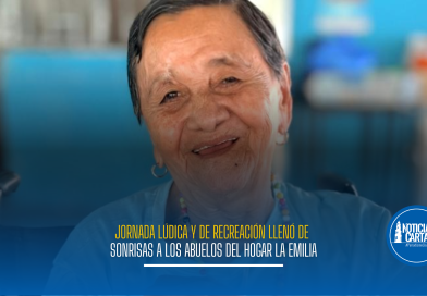 Jornada lúdica y de recreación llenó de sonrisas a los abuelos del hogar La Emilia