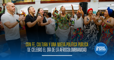 Alcalde Juan David Piedrahita lideró la celebración del Día de la Afrocolombianidad en Cartago