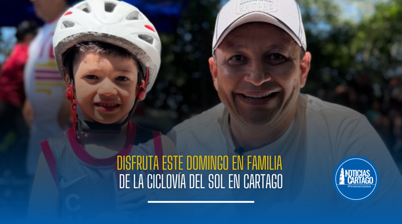 Disfruta cada domingo en familia en la Ciclovía del Sol