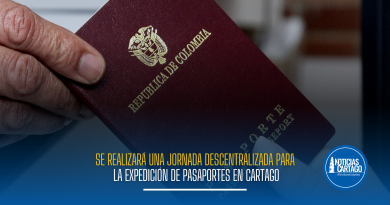 Se realizará una jornada descentralizada para la expedición de pasaportes en Cartago