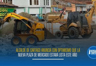 Alcalde de Cartago anuncia que la nueva Plaza de Mercado estará lista este año