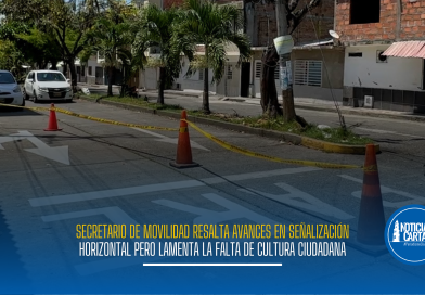 Secretario de Movilidad resalta avances en señalización horizontal pero lamenta la falta de cultura ciudadana