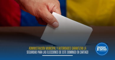 Administración Municipal y autoridades garantizan la seguridad para las elecciones de este domingo en Cartago