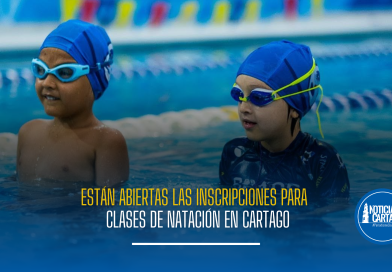 Abiertas las inscripciones para clases de natación en Cartago