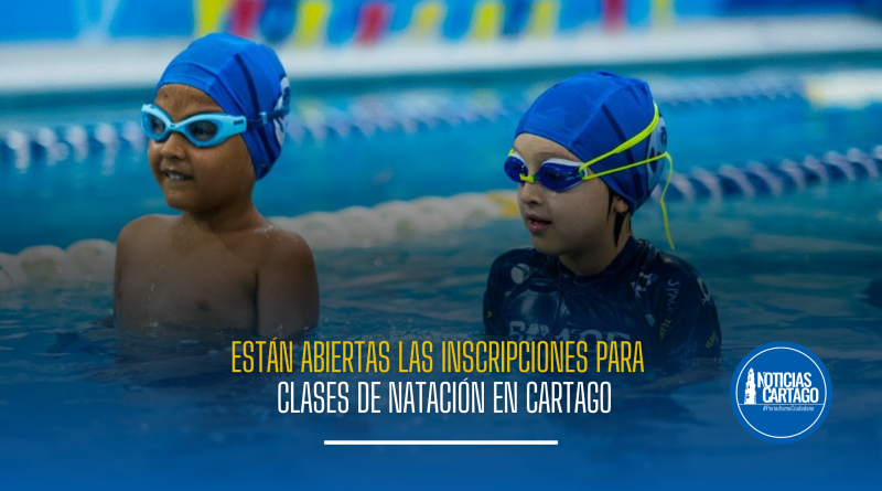 Abiertas las inscripciones para clases de natación en Cartago