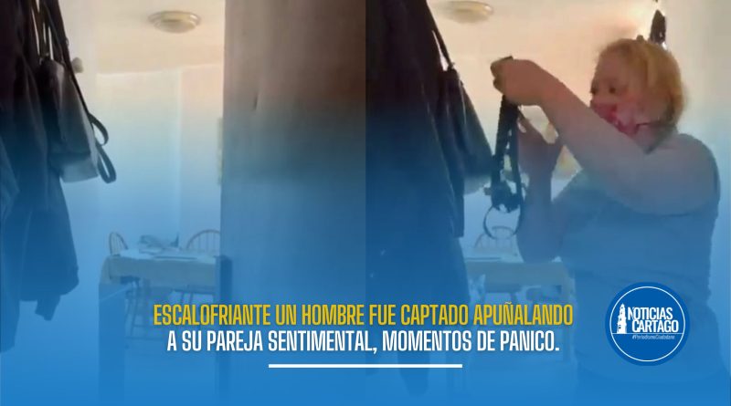 ATACADA SALVAJEMENTE POR SU PAREJA SENTIMENTAL.