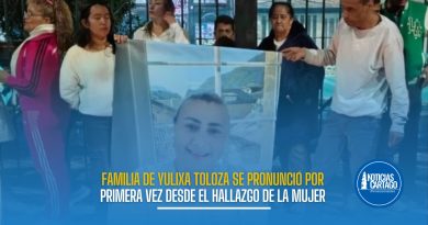 Familia de Yulixa Toloza rompe el silencio tras el hallazgo de su cuerpo