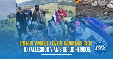 Violencia sin control 10 fallecidos y 100 heridos tras enfrentamiento indígena.