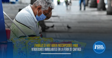 ¡TRABAJO SÍ HAY! Abren inscripciones para vendedores ambulantes en la Feria de Cartago