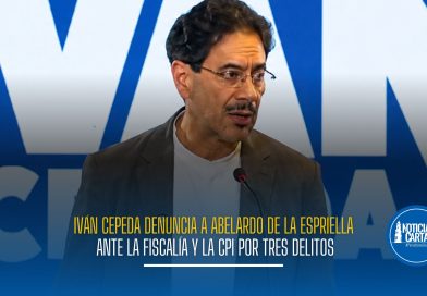 Iván Cepeda denuncia a De la Espriella ante la Fiscalía y la CPI por tres delitos