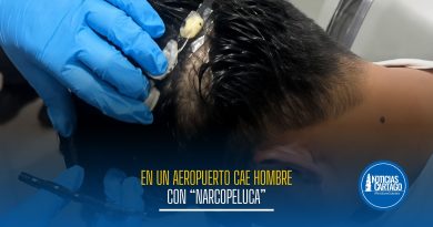 No pasó el control: descubren “narcopeluca” cargada de droga en aeropuerto