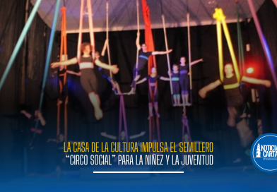 La Casa de la Cultura impulsa el semillero “Circo Social” para la niñez y la juventud