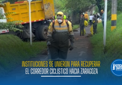 Varias instituciones se unieron para recuperar el corredor ciclístico hacia Zaragoza
