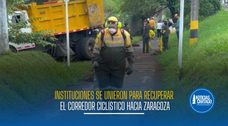 Varias instituciones se unieron para recuperar el corredor ciclístico hacia Zaragoza