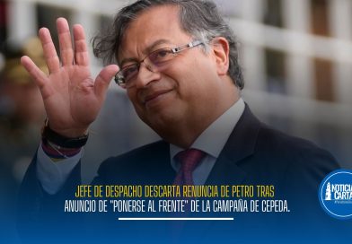 Gustavo Petro responde a críticas, descarta renuncia y asume rol activo en campaña de Iván Cepeda