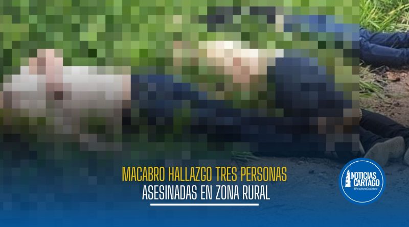 Macabro hallazgo en Cúcuta: tres personas asesinadas en zona rural