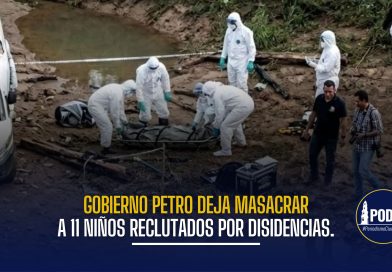 Gobierno Petro en la mira, 11 menores reclutados mueren en masacre en Guaviare