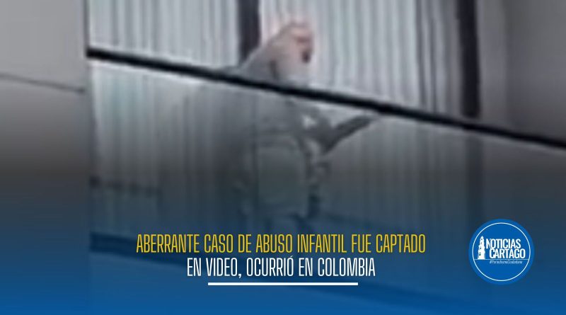 Aberrante caso de abuso infantil fue captado en video, ocurrió en Colombia