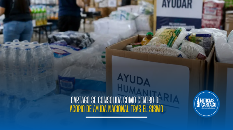 Cartago centraliza la recepción de ayudas humanitarias para los municipios del Norte del Valle