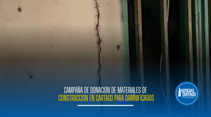 Dona materiales de construcción