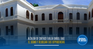 Alcaldía de Cartago evalúa daños tras el sismo y reubicará sus dependencias