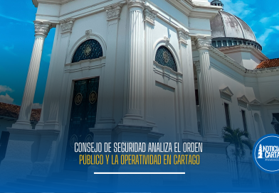 Consejo de Seguridad analiza el orden público y la operatividad en Cartago