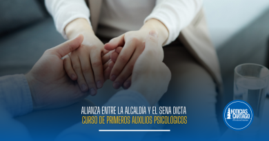 Alianza entre la Alcaldía y el SENA dicta curso de Primeros Auxilios Psicológicos