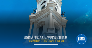 Alcaldía y Fuerza Pública refuerzan patrullajes y vigilancia en sectores clave de Cartago