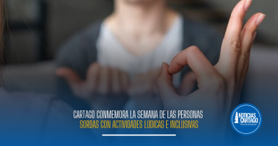 Cartago conmemora la Semana de las Personas Sordas con actividades lúdicas e inclusivas