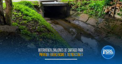 Intervienen zanjones de Cartago para prevenir emergencias e inundaciones