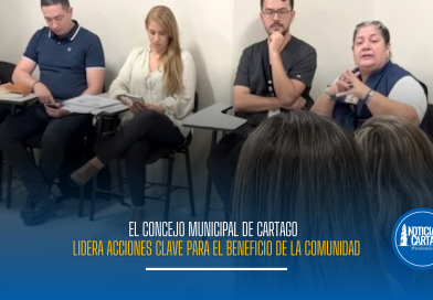 El Concejo Municipal de Cartago lidera acciones clave por la reconstrucción regional y el mejoramiento de la salud