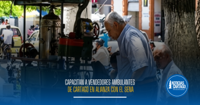 Capacitan a vendedores ambulantes de Cartago en alianza con el SENA