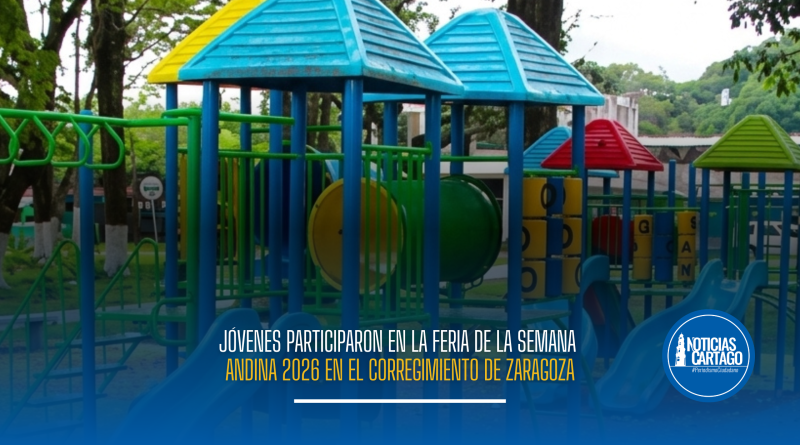Jóvenes participaron en la feria de la Semana Andina 2026