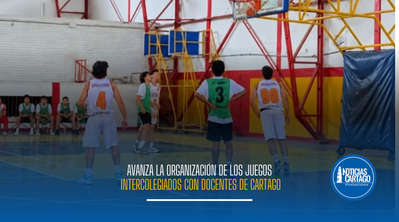 Avanza la organización de los Juegos Intercolegiados con docentes de Cartago