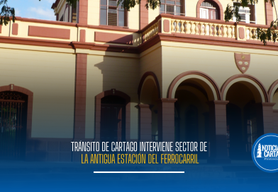 Tránsito de Cartago interviene sector de la antigua Estación del Ferrocarril