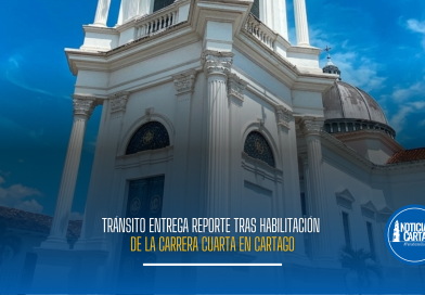 Tránsito entrega reporte tras habilitación de la carrera cuarta en Cartago