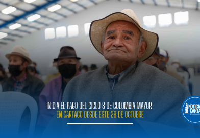 Alcaldía de Cartago confirma inicio de pagos del ciclo 8 de Colombia Mayor