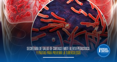 Secretaría de Salud de Cartago emite alerta pedagógica y pautas para prevenir la tuberculosis