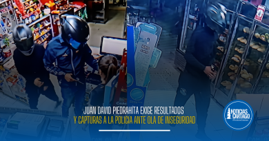 Juan David Piedrahíta exige resultados y capturas a la Policía ante ola de inseguridad