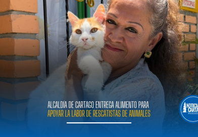 Alcaldía de Cartago entrega alimento para apoyar la labor de rescatistas de animales